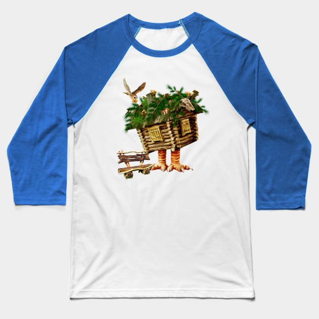 Рut on chicken legs Baseball T-Shirt by Sveteroc